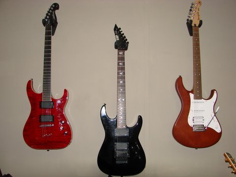 Wall of 'Geetars'